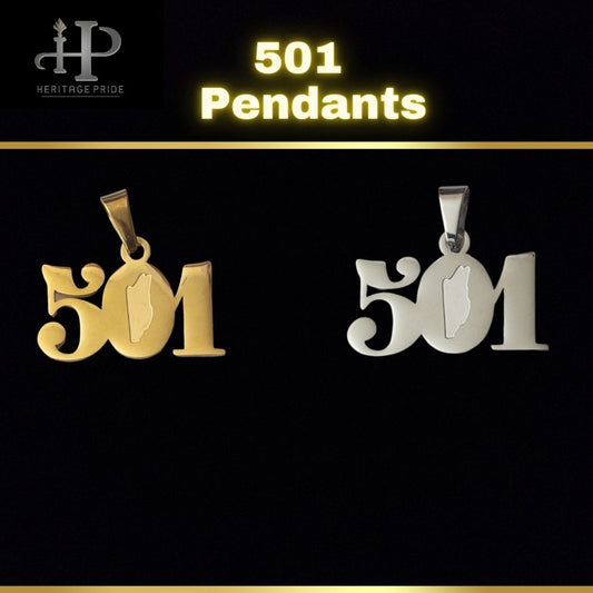 501 Map Pendant